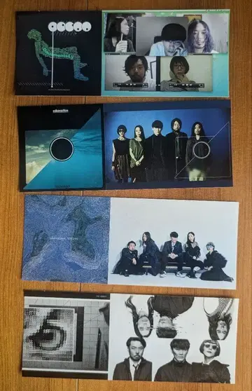 미사용 새상품 사카낙션 sakanaction 스티커 4장 세트
