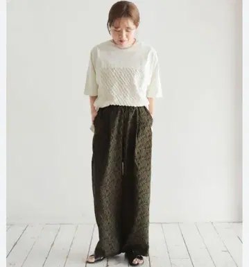NOMBRE IMPAIR 컷 JQ 콤비 절개 돌먼 풀오버
