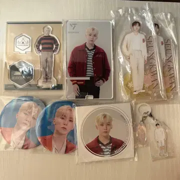 SEVENTEEN 승관 아크릴 스탠드 캔뱃지 세트