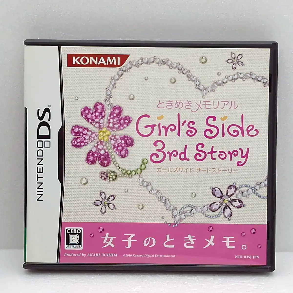 닌텐도 도키메키 메모리얼 걸즈 사이드 3rd 일본판(NDS2465)
