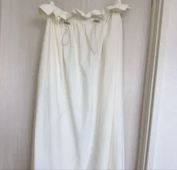발수 접촉 냉감 UV컷 세탁기 사용 가능 나일론 플레어 스커트 [미사용 새상품]