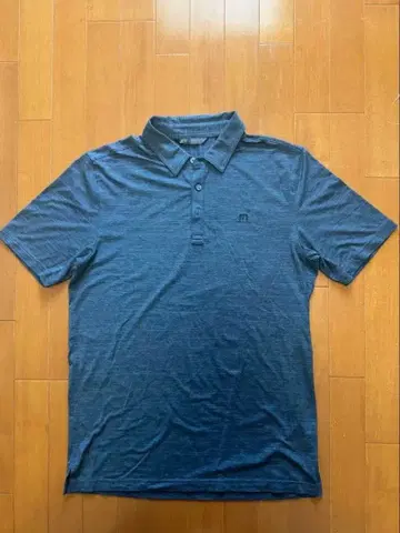 TravisMathew 남성용 골프 피케 셔츠 블루