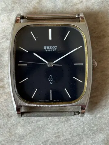 정크제품 SEIKO 7830-5040 세이코 스퀘어 남성용