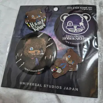 USJ 하미곰 핀즈 & 캔뱃지 세트