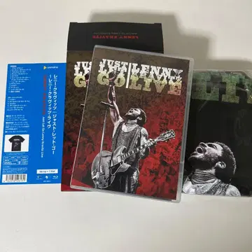 레니 크라비츠 Go Live DVD 세트 초회 생산 한정판 T셔츠 포함