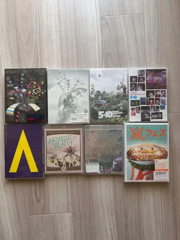 아라시 ARASHI DVD Blu-ray 묶음 판매 8세트