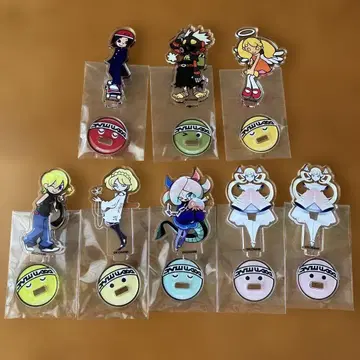 [ pop'n music 팝픈뮤직 ] 미니 아크릴 스탠드 7종 8개 세트