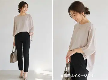 Gallarda Galante 돌먼 슬리브 블라우스 베이지