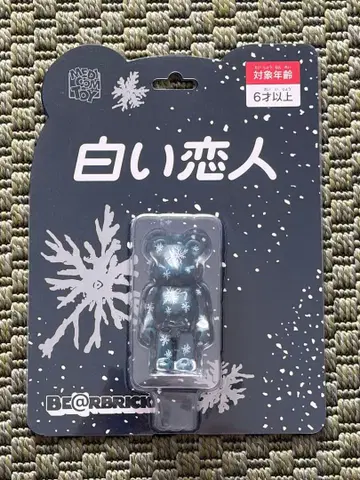 베어브릭 x 화이트 연인 눈꽃 100% 수량 한정 BE@RBRICK