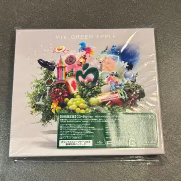 Mrs. GREEN APPLE 10 초회 한정판 CD+Blu-ray