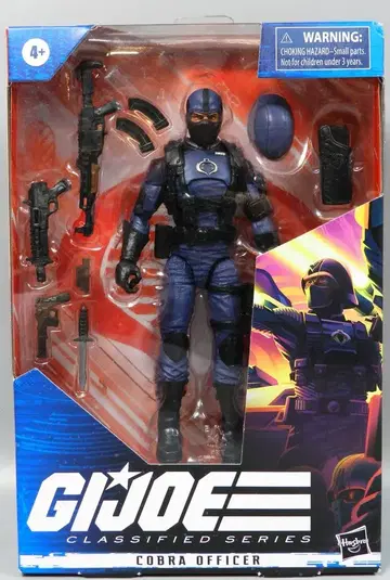 HASBRO 37 / CLASSIFIED COBRA OFFICER 6인치