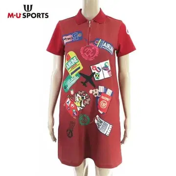 하자품 새상품 MU SPORTS 원피스 44 LOP1013 L LL