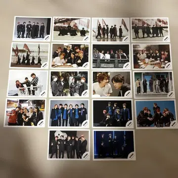 SixTONES 공식 사진 18장 세트