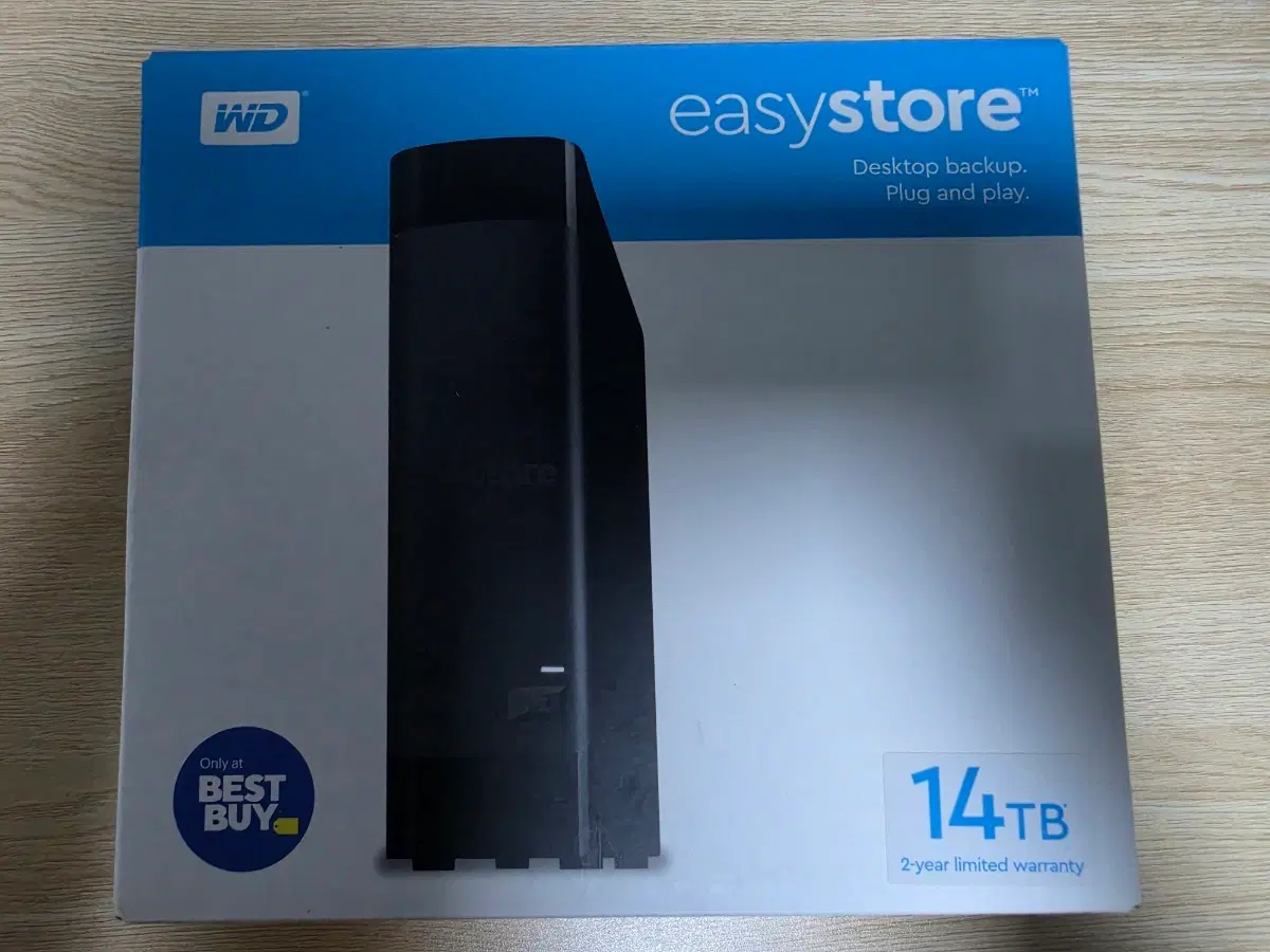 WD Easystore 14TB 외장하드(단순개봉)