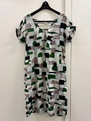 미나 페르호넨 거즈 원단 원피스