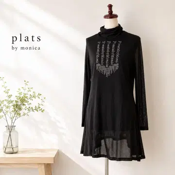 새상품 빅 사이즈 plats by monica 상의