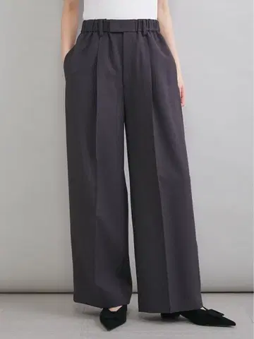 [ MILA PANTS ] 센터 프레스 이지 팬츠 0 사이즈 그레이