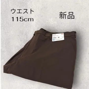 빅 사이즈 ] 새상품 ] UNIQLO 감동 팬츠 / 라이트 브라운 115cm