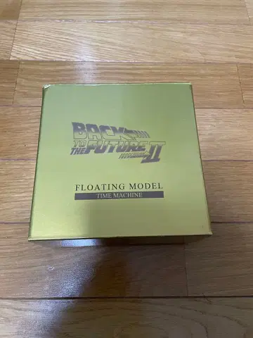 플로팅 BTTF2 타임머신 골드 백 투 더 퓨처 돈키