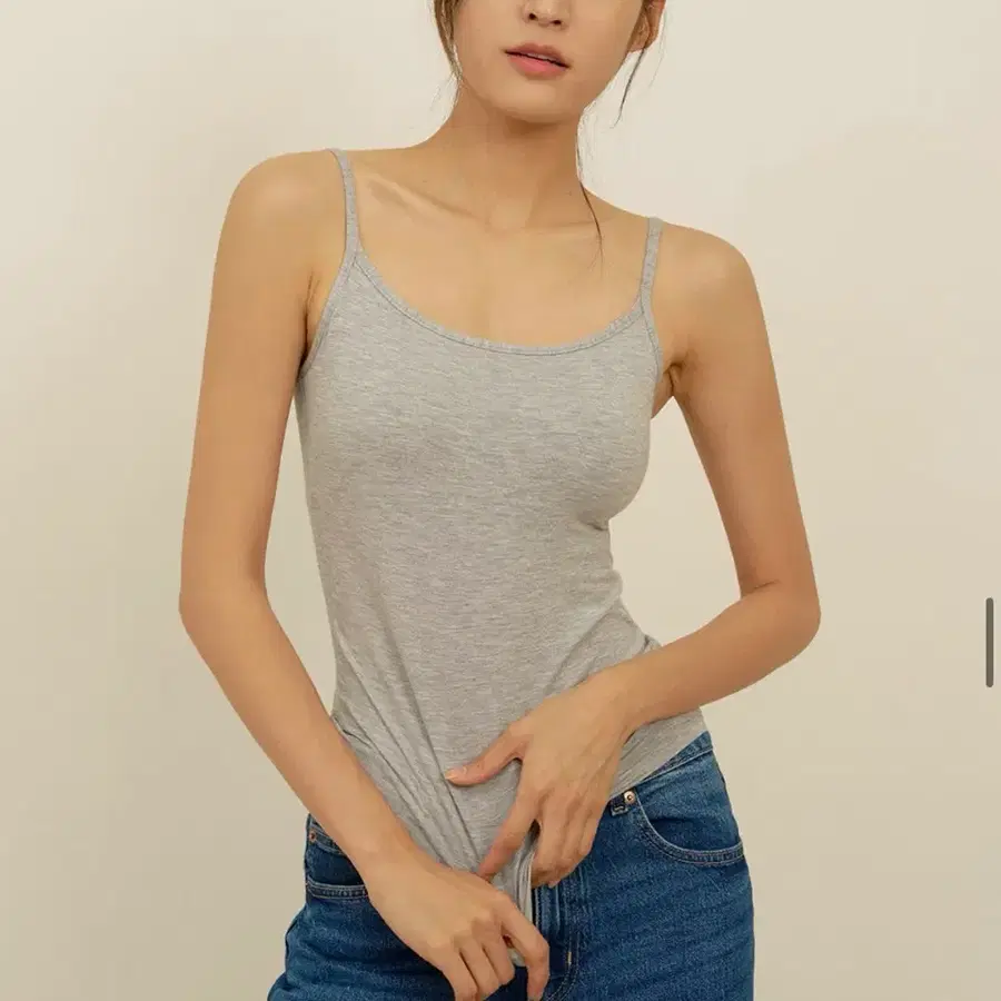 (새상품) marn5 마른파이브 캡내장 모달 브라캡 나시탑 캡나시