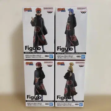NARUTO-나루토- 질풍전 Figuno- 전 4종 컴플리트 세트