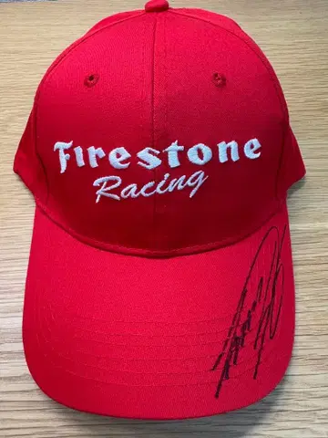 [ 사토 타쿠마 선수 사인 포함 ] Firestone Racing 캡