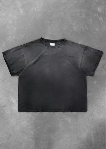 Akimbo club CHAIN-PEEKER TEE 블랙 페이드 L