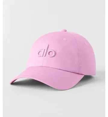미사용 새상품 인기 색상 Alo Yoga off duty cap 핑크