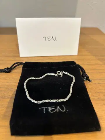 TEN. 팔찌 실버925