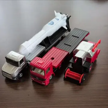 SIKU 지크 미니카 3대 세트 벤츠 트럭 콤바인