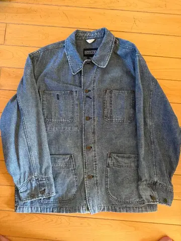 LANDS' END 데님 커버올 XL
