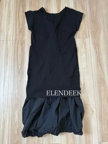ELENDEEK 벌룬 헴 티셔츠 원피스