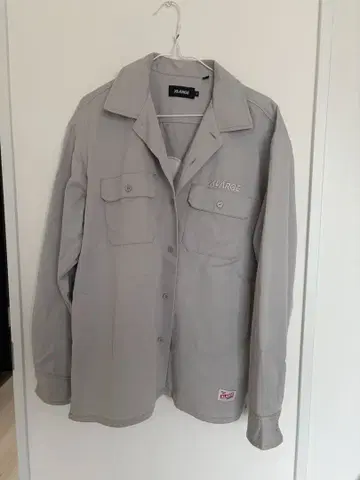 XLARGE 긴팔 셔츠 라이트 그레이
