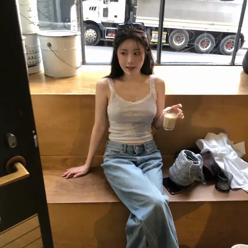 모넷 슬리브리스 멜란지