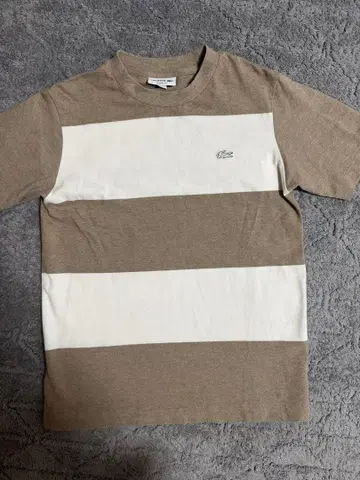 LACOSTE 라코스테 보더 T셔츠