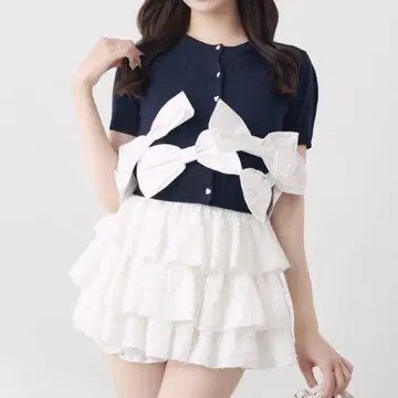 belle charme Many Ribbon Cardigan