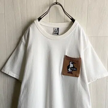 CHUMS x FREAK'S STORE 별주 니트 포켓 반팔 T셔츠