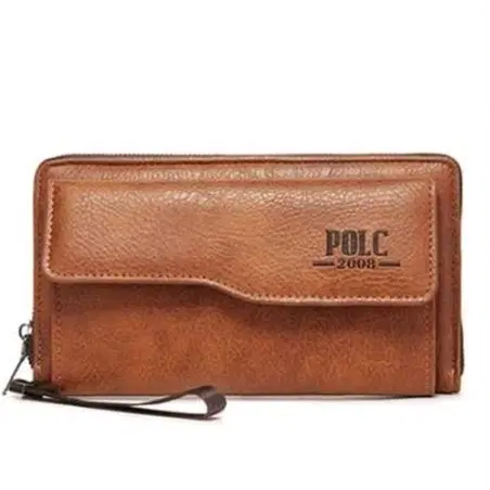 고급 S클래스 남성용 세련된 디자인의 POLC 2008 남성 가죽 클러치백 판매해요