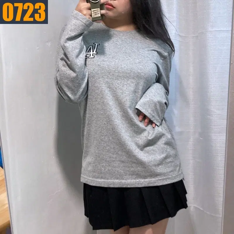 100 MLB 엠엘비 로고 롱슬리브 긴팔 티셔츠
