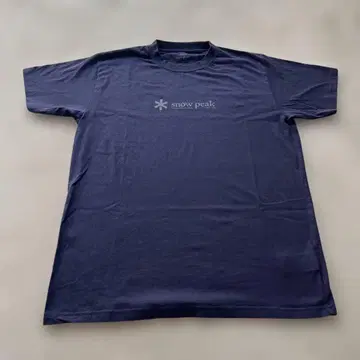 SnowPeak T셔츠 네이비 M 사이즈