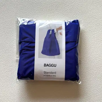 새상품 BAGGU 바구 에코백 standard 파랑 코발트 블루