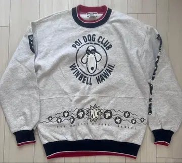POI DOG CLUB WINBELL HAWAII 맨투맨