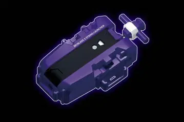 베이블레이드 X 스트링 런처 보라색 퍼플 복권 미개봉 새상품