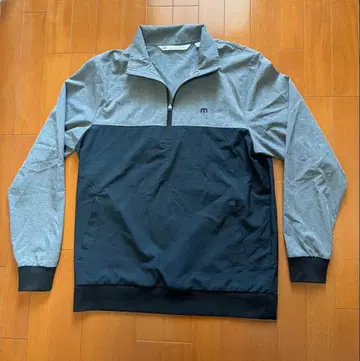 TravisMathew 남성용 골프 하프 지퍼 자켓