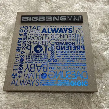 수입반 BIGBANG 1st MINI ALBUM ALWAYS CD