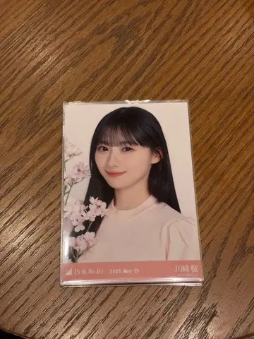 노기자카46 브로마이드 카와사키 사쿠라 벚꽃 컬러 코디 요리