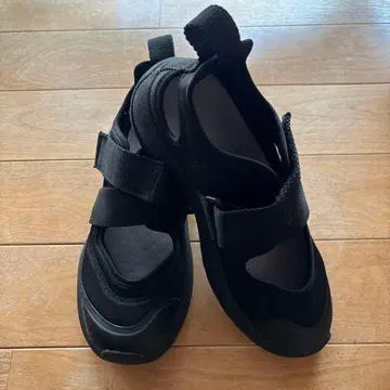 무인양품 여성용 블랙 샌들