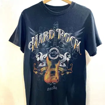 US 구제 의류 T셔츠 / Hard Rock Cafe 블랙 S