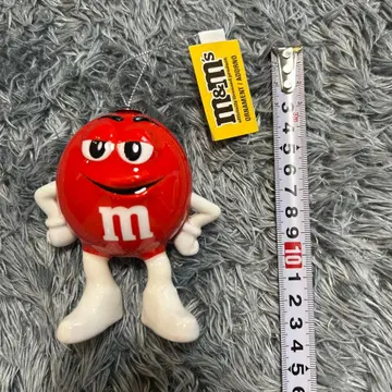 새상품 M&M's 레드 오너먼트 크리스마스 택 포함