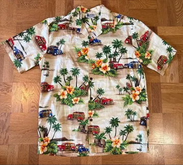 알로하 셔츠 하와이안 셔츠 Hawaiian Republic M 사이즈
